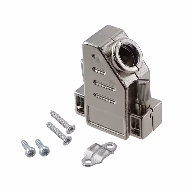 600X57009X Conec  Capots de connecteurs D-Sub en forme de D